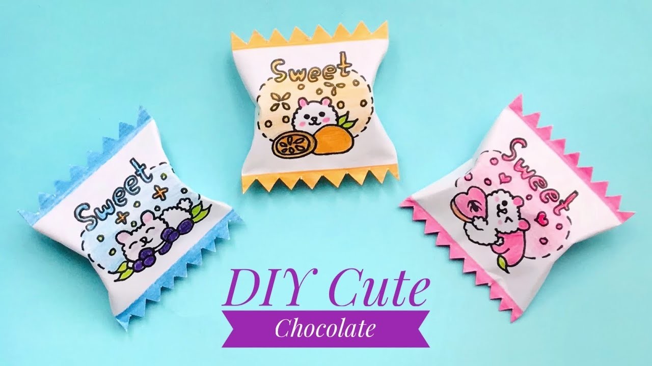 DIY paper gift idea.Origami paper gift idea|Origami mini gift.Origami chocolate gift idea