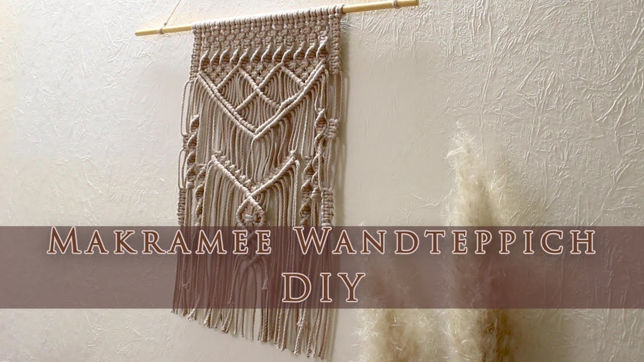 Makramee Wandteppich DIY - FreeStyle