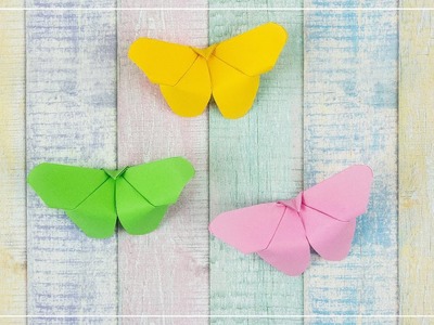 Origami Schmetterlinge aus Papier basteln | DIY Idee Frühling
