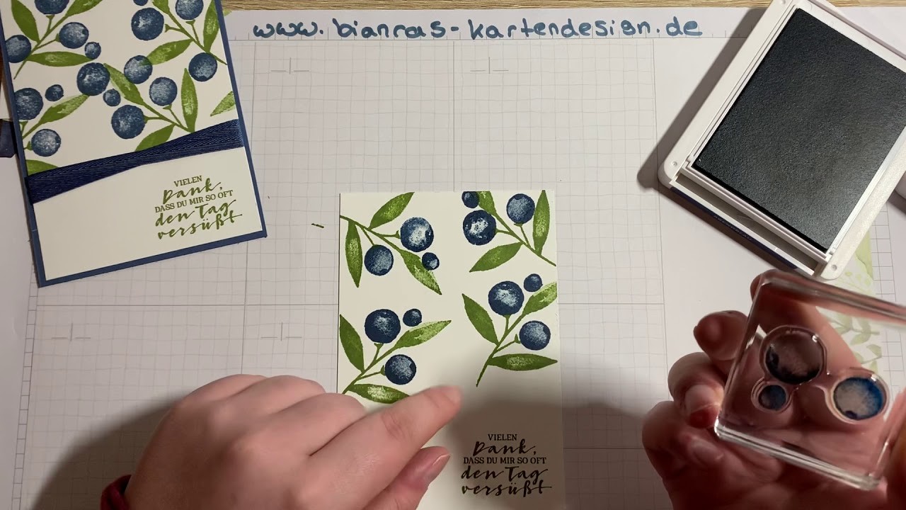 Schnelle Grußkarte - Stampin up Fruchtige Grüße Sale-a-Bration 2021