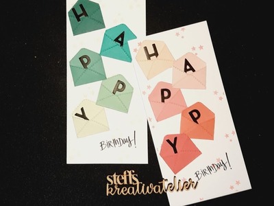 Tutorial  schnelle Geburtstagskarte mit Produkten von Stampin'Up