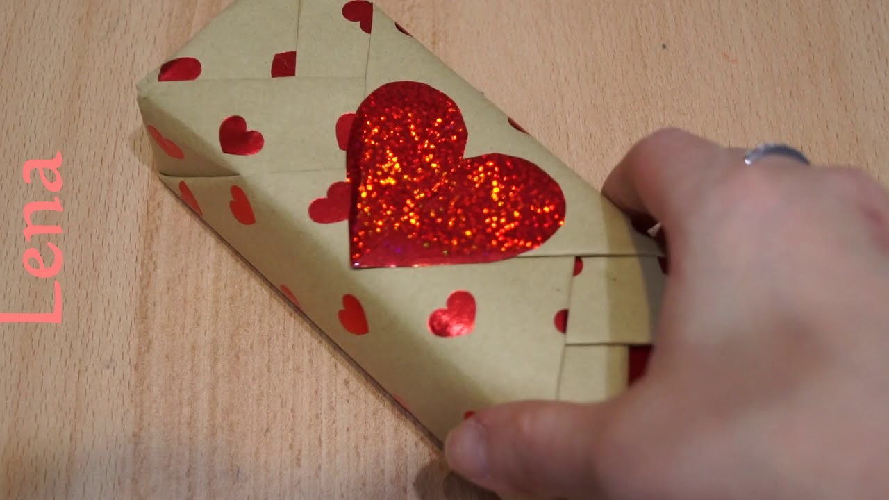 Valentinstag Geschenk verpacken ❤️ Valentines Day Gift wrapping ❤️ Как красиво упаковать подарок