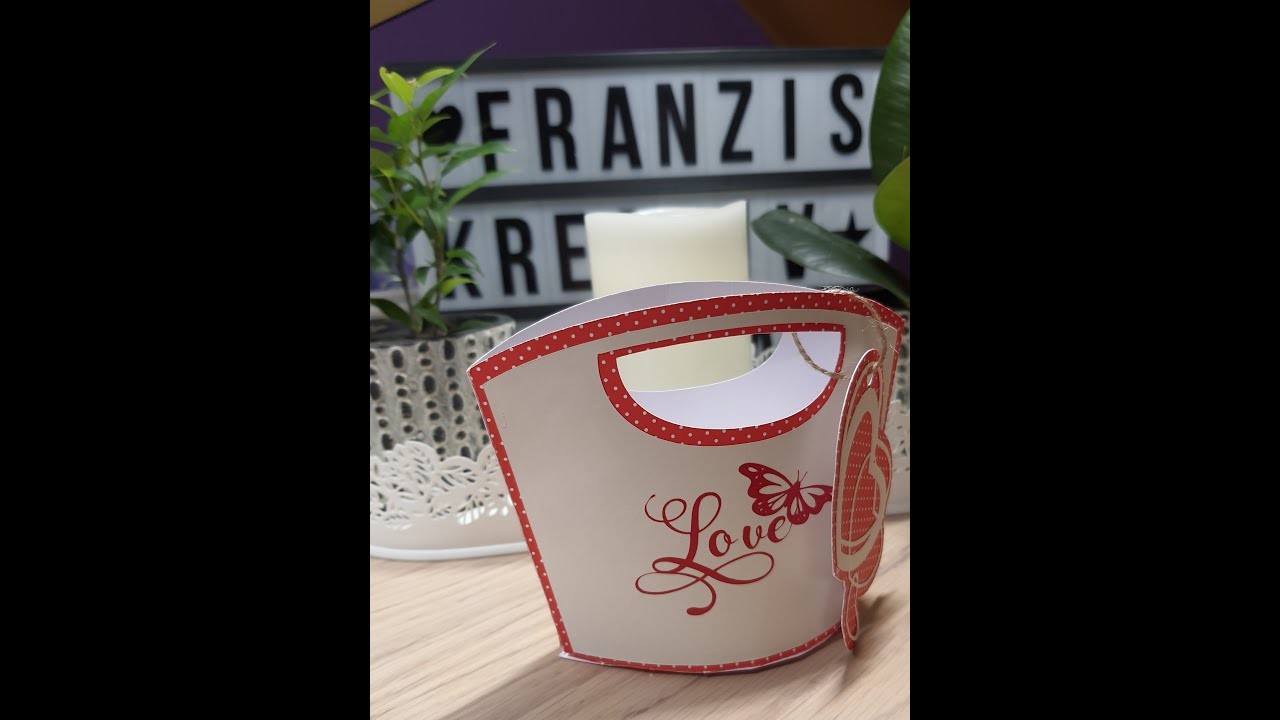 Valentinstag, ich plotte ein Valentinstagsgeschenk