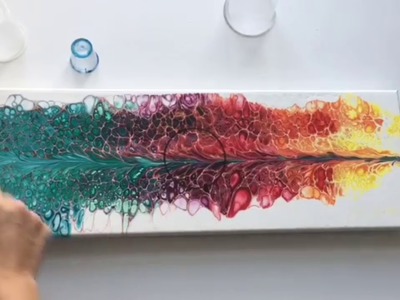 3D Regenbogen Wassertröpfchen | 3D Rainbow Dropplets Tutorial - Mii Paintings ft #LukasCrylStudio