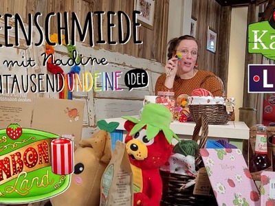 ❤️ Bommel-Basteln mit Herzen und Erdbeeren ???? Ideenschmiede mit Nadine ????  | Karls Erlebnis-Dorf