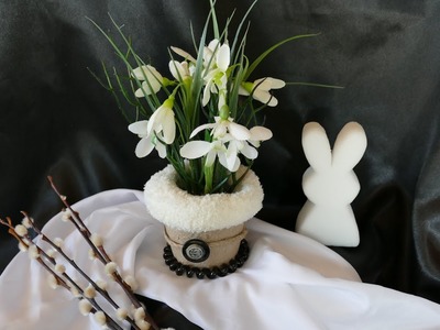 DIY Frühlingsdeko – Osterdeko – spring decoration – dekoracje wiosenne – einfach
