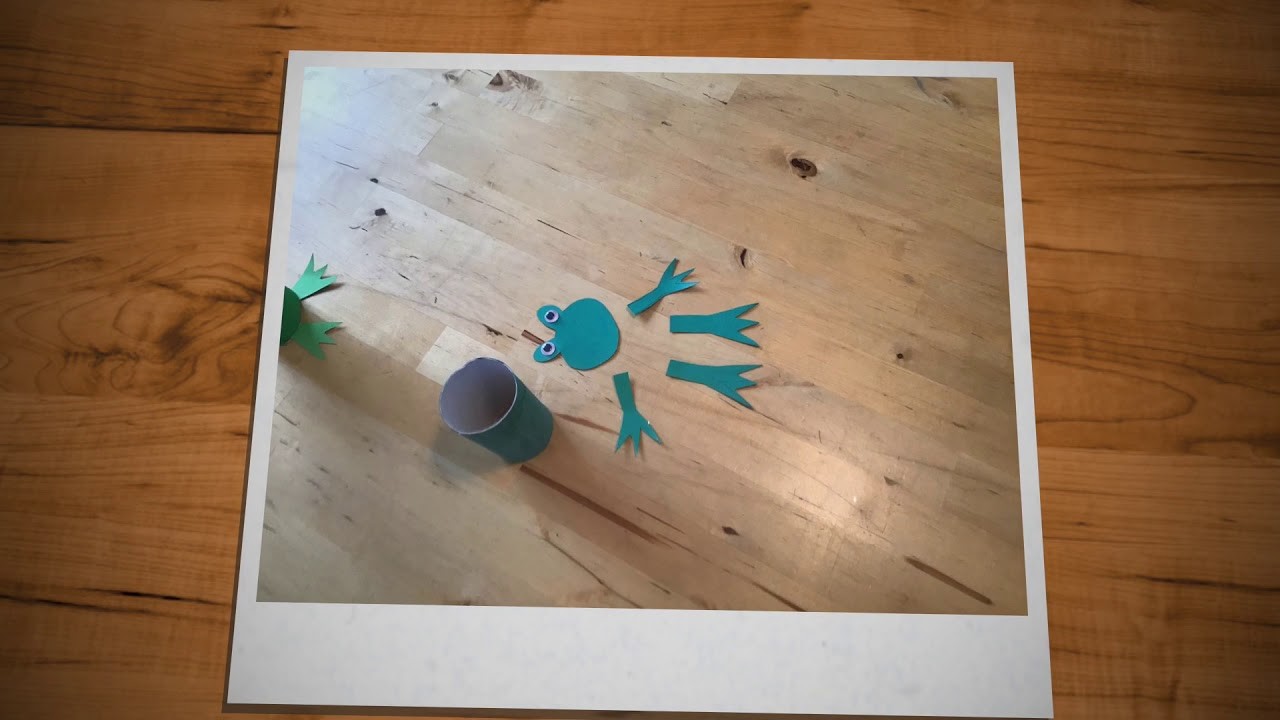 Frosch basteln (Kita-Einstieg Riesa)