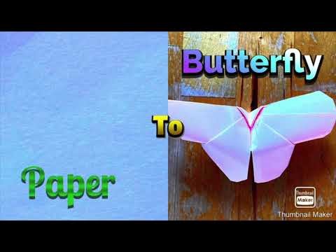 Schmetterling falten (Origami) | Fiblo_LL