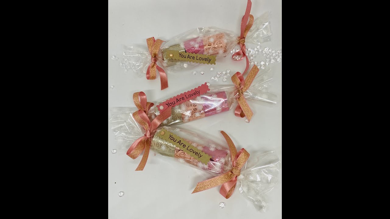 Schnelle Schoko-Tüte. Valentinstag.Mitbringsel