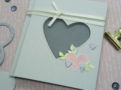 Tutorial • Besondere Karte • Valentinskarte mit Herz • Valentinstag ❤️