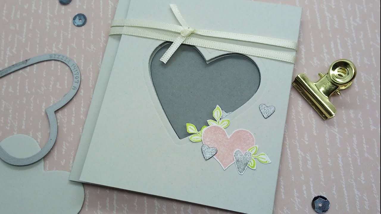 Tutorial • Besondere Karte • Valentinskarte mit Herz • Valentinstag ❤️