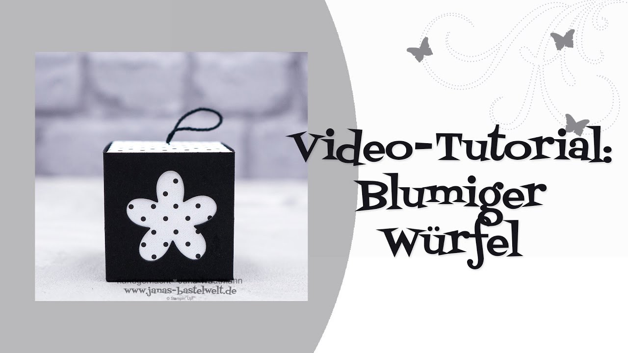 Tutorial: Blumiger Würfel