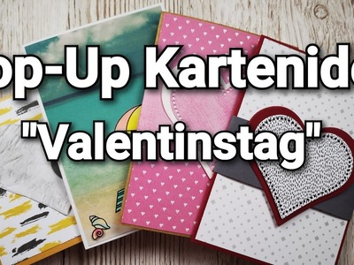 Valentinstagskarte I Pop-Up Kartenidee I Aufstellkarte