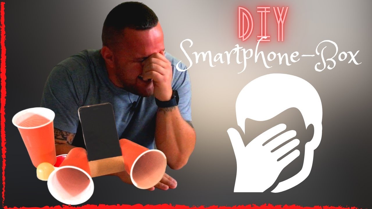 Diy | Diese Smartphone Box braucht keinen Strom! | basteln [#ichmachdasso]