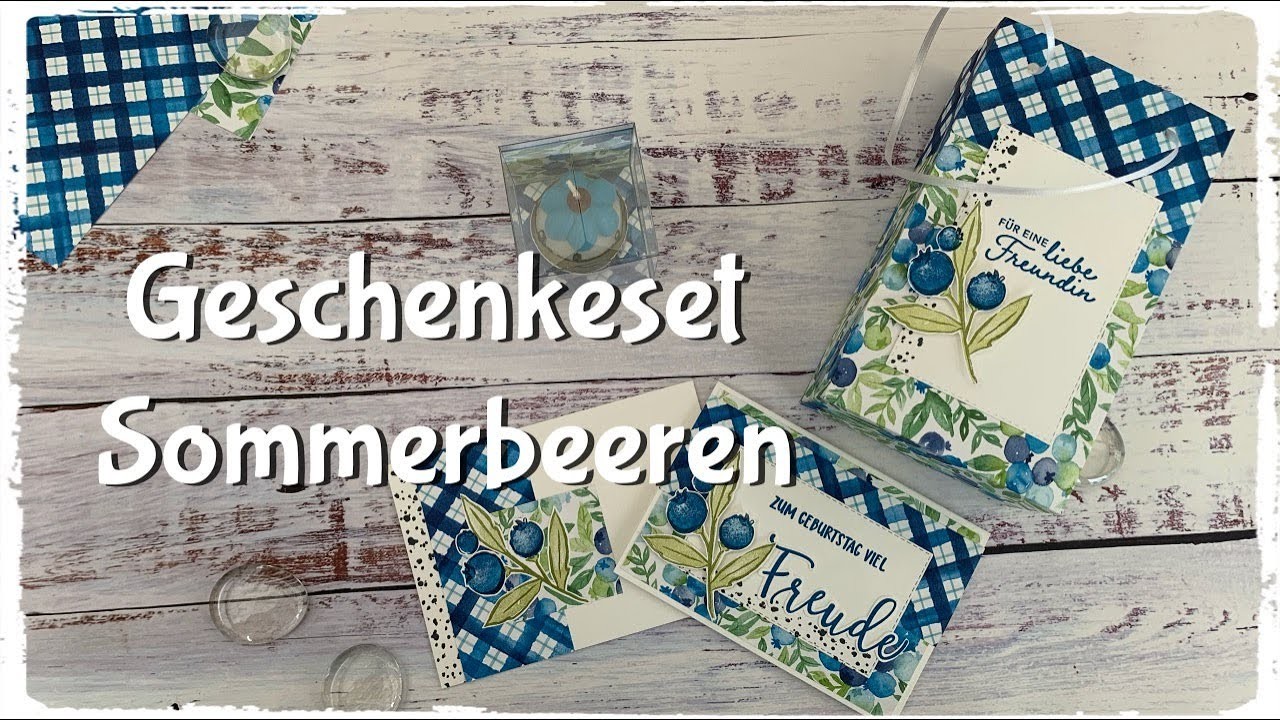 Geschenkeset Sommerbeeren - Stampin´Up!