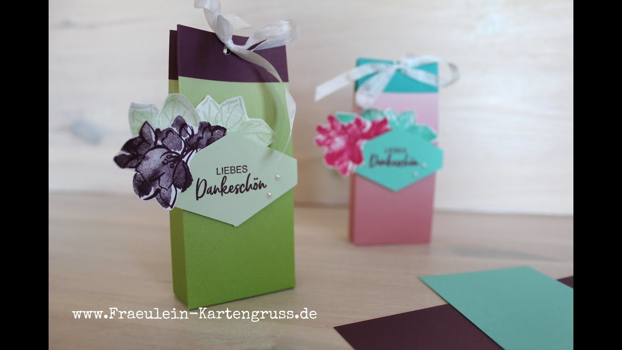 Kleine Verpackung | Tintentraum | Tutorial | Stampin´Up!