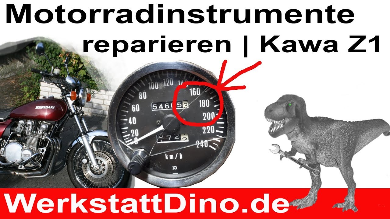 Motorradinstrument reparieren | Auto Instrumente | Kawasaki Z1000