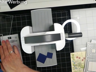 Stampin up Mini Stanzmaschine standfest gemacht
