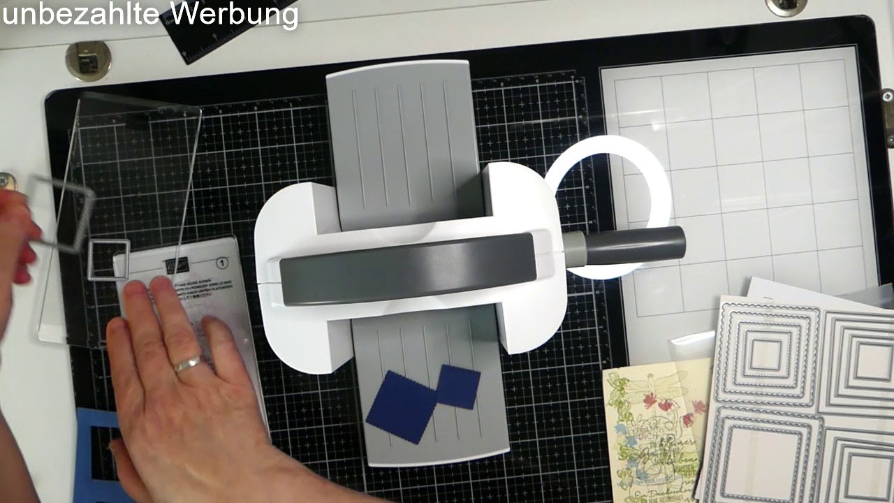 Stampin up Mini Stanzmaschine standfest gemacht