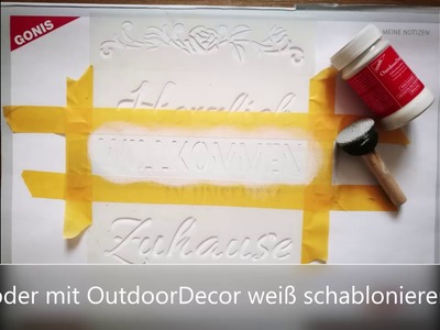 Wintermärchen Tannenbaum Schild mit Gonis