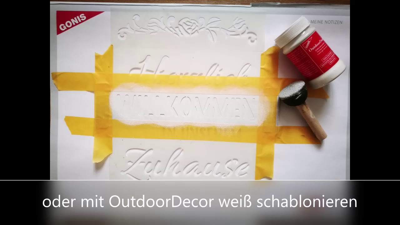 Wintermärchen Tannenbaum Schild mit Gonis