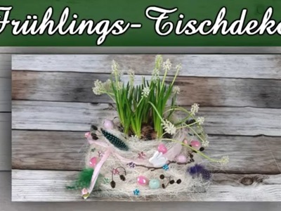 Frühlings- und Osternest 2023| Frühlingsdeko | Osterdeko | Tischdeko DIY