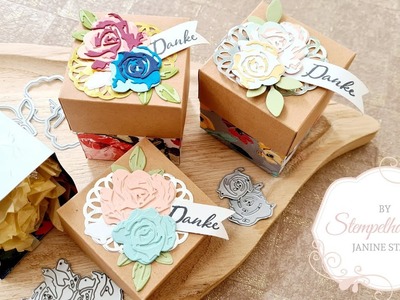 Geschenkbox "Wie gemalt" | Stampin Up! | Stempelharmonie