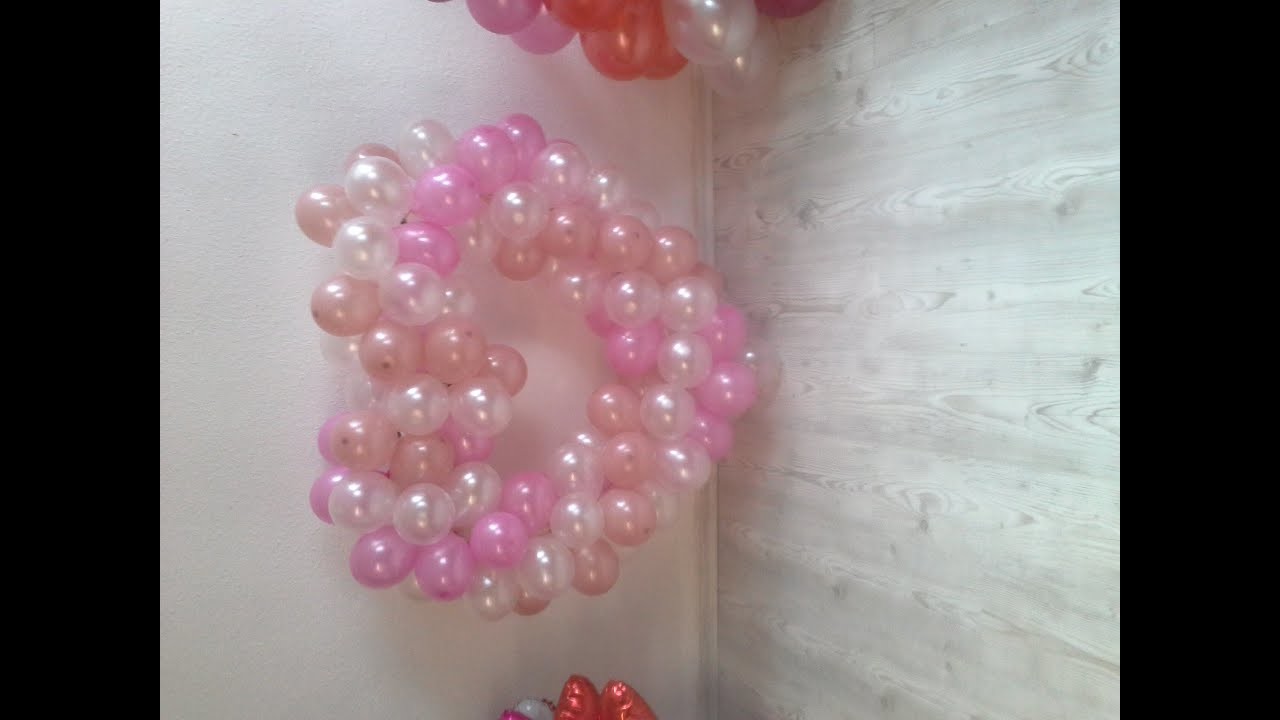 Herz aus Miniballons