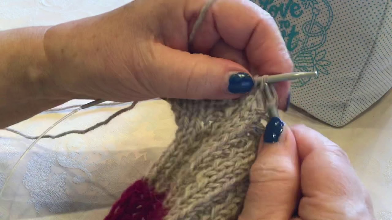 Das Fünfermuster für rustikale Strickteile