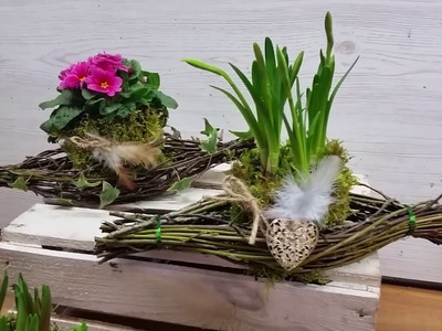 DIY kleine Frühjahrs DEKO für draußen