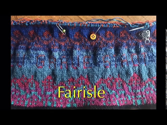 #Freystil6 Fairisle-meine Hilfsmittel