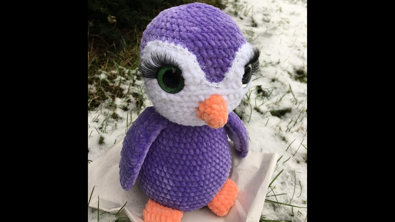 Gehäkelter Pinguin Teil2