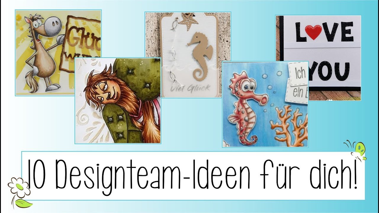 10 Ideen   #7 | Ideen mit Stempel und Stanzen
