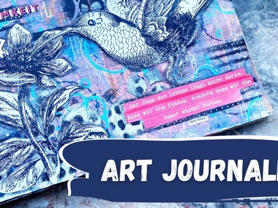 Art Journaling - Heute: Raus aus der Komfortzone!