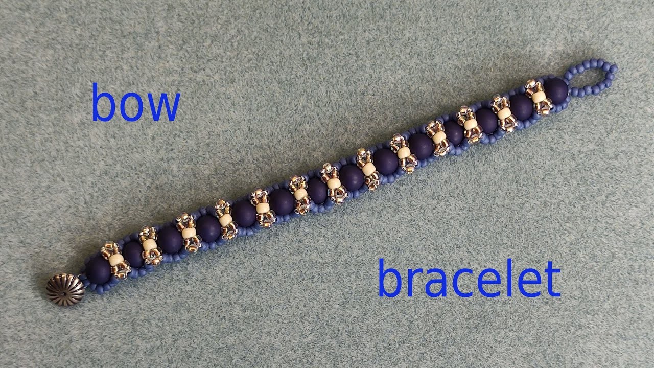 Cute Beaded Bow Bracelet Perlen Armband