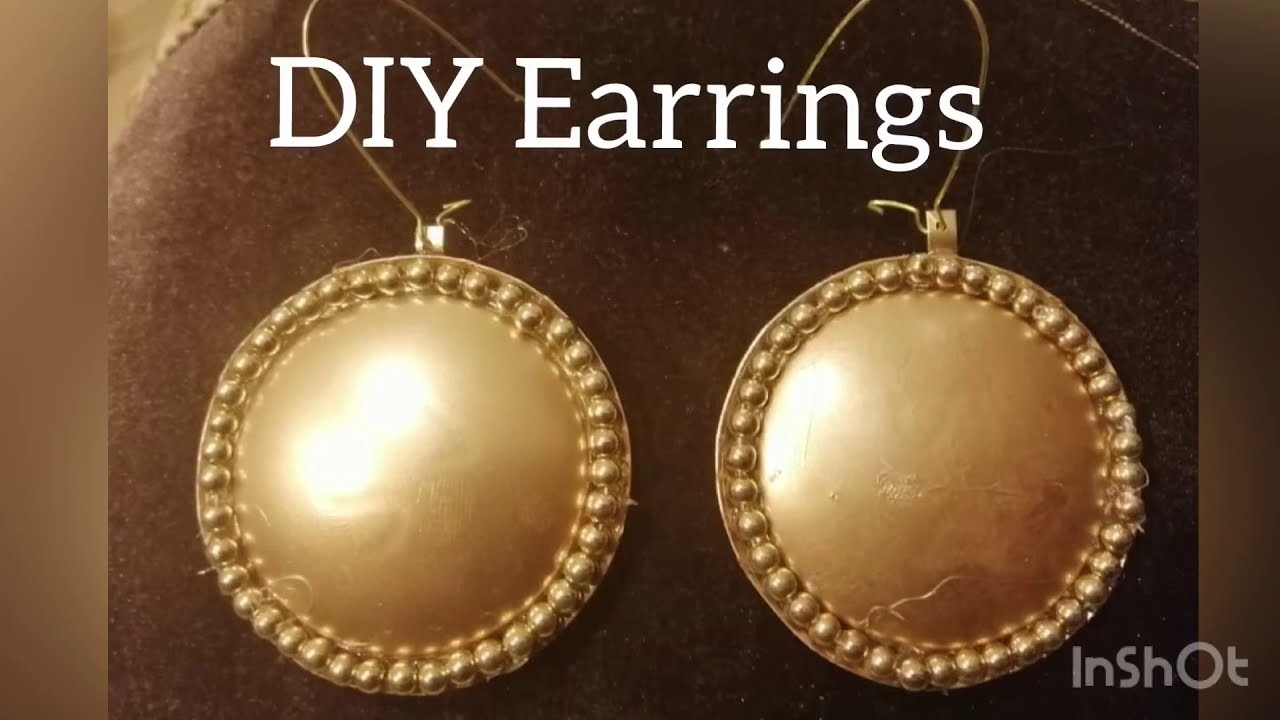 Earrings - DIY- Ohrringe - حلق
