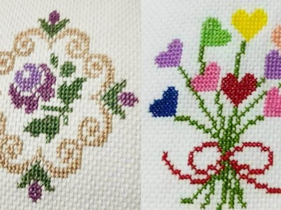 Easy To Handmade Cross Stitch Pattern Ideas.Flowers Cross Stitch.