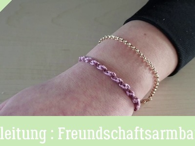 Freundschaftsbändchen Anleitung