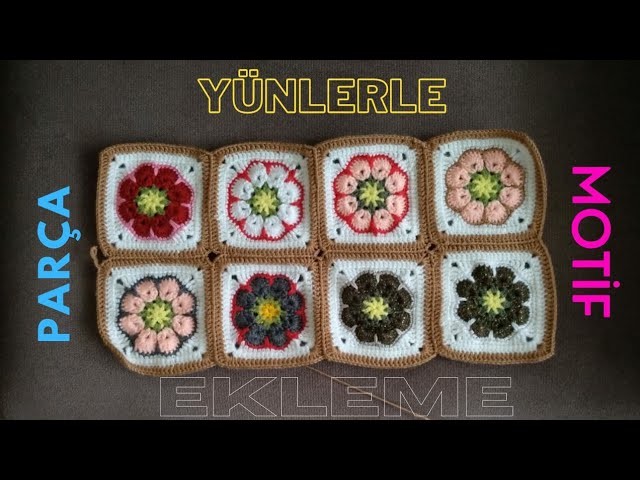 PARÇA YÜNLERLE MOTİF EKLEME NASIL YAPILIR ?