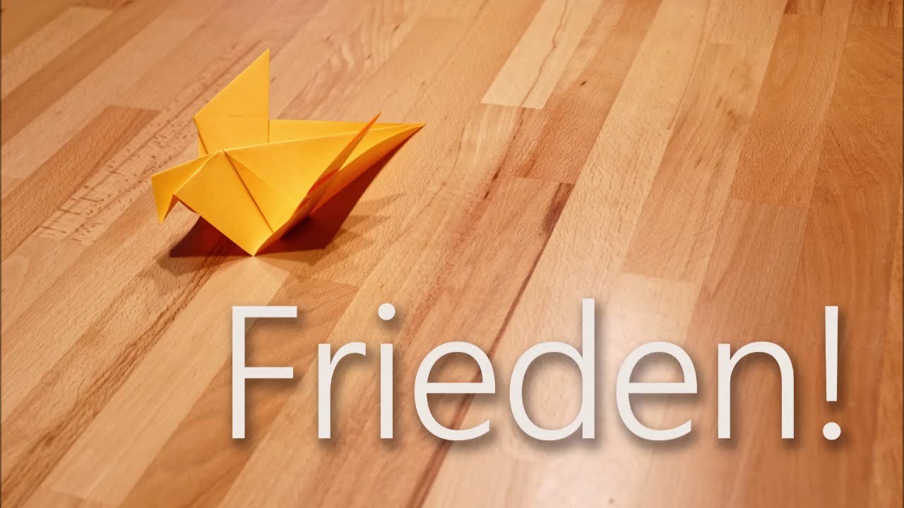 Tauben basteln (Tanja Boutschek) | Chemnitzer Friedenstag 2021