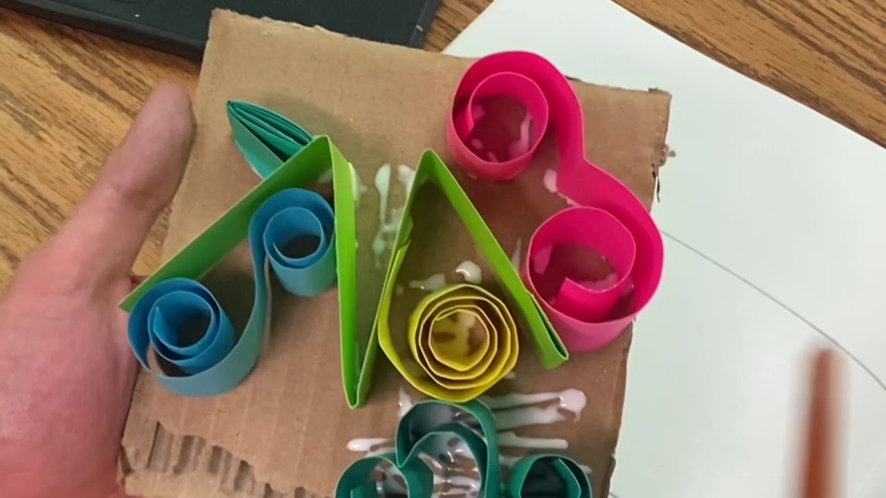 Third Grade Paper Quilling Planing