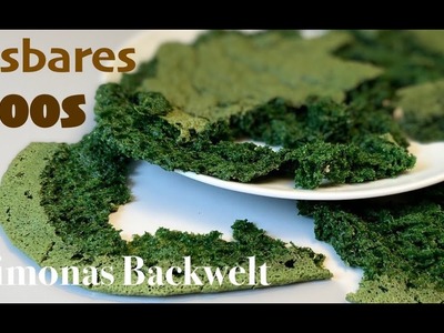 ESSBARES MOOS. Edible Green Moss Receipe ????. schnell & einfach selber machen. Krimonas Backwelt