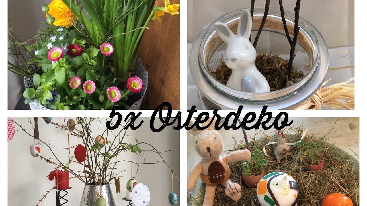 Last Minute Ostergestecke. Osterdeko selber machen | fix und schön |