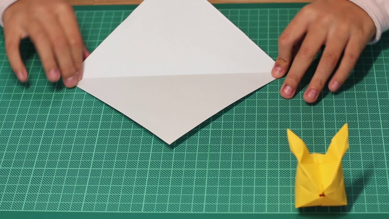 Origami | Osterhasen 3D | Falten mit Papier