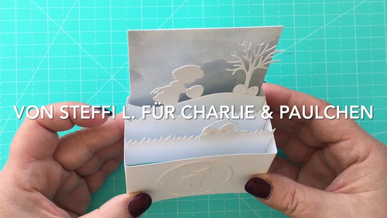 Tolle Box-Karte mit Material von Charlie und Paulchen | Out of the Box