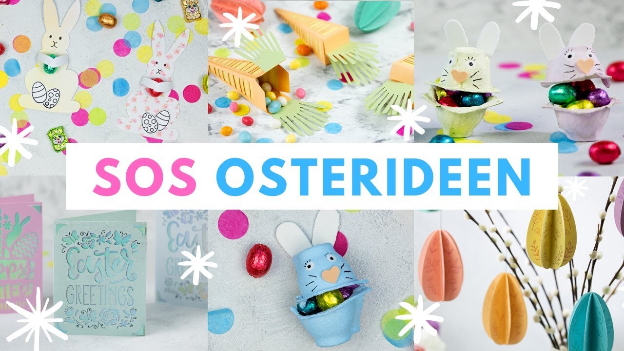 5 einfache Last-Minute DIY's für Ostern (2021) |Deko und Geschenke mit Cricut Maker & Joy |TRYTRYTRY