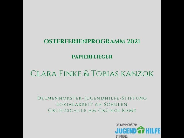 Anleitung Papierflieger basteln falten bauen DIY Finke Kanzok Sozialarbeit an Schulen