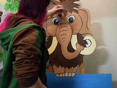 Geburtstafel aus Holz