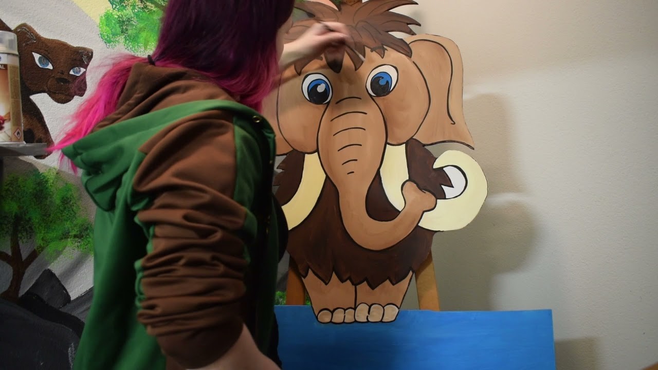 Geburtstafel aus Holz