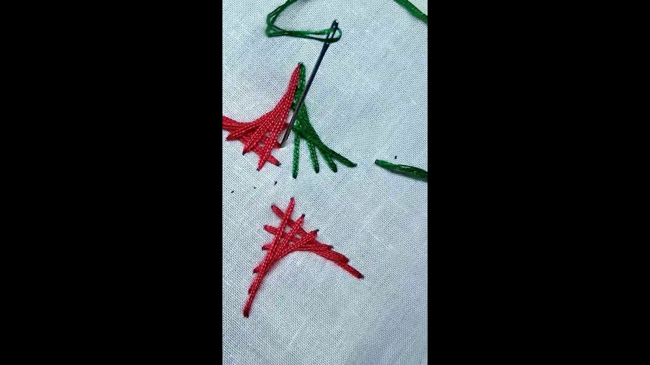 Hand Embroidery, Hath ke Kadi KeNew Designs,Hath Ki Kadai #Shorts#YoutubeShorts